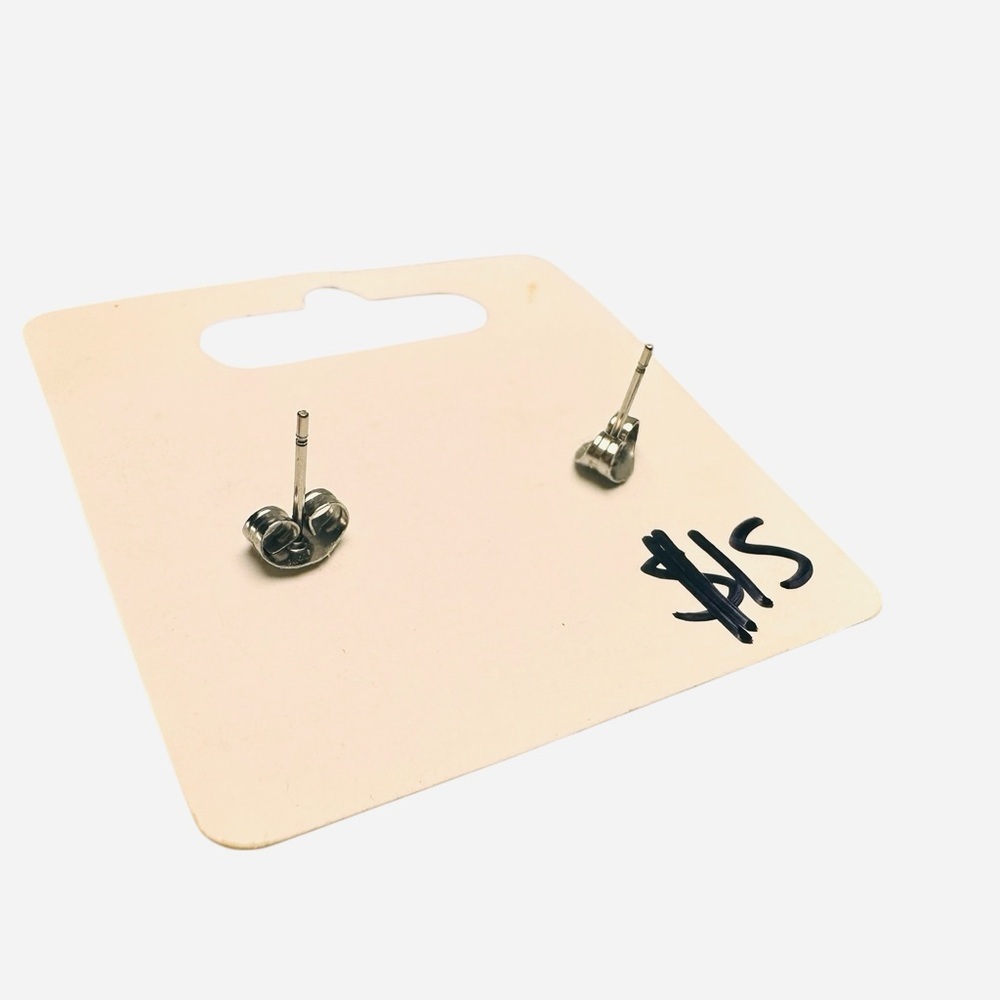 NWT Sandy + Rizzo Glitter Witch Hat Acrylic Stud Earrings - Picture 4 of 4